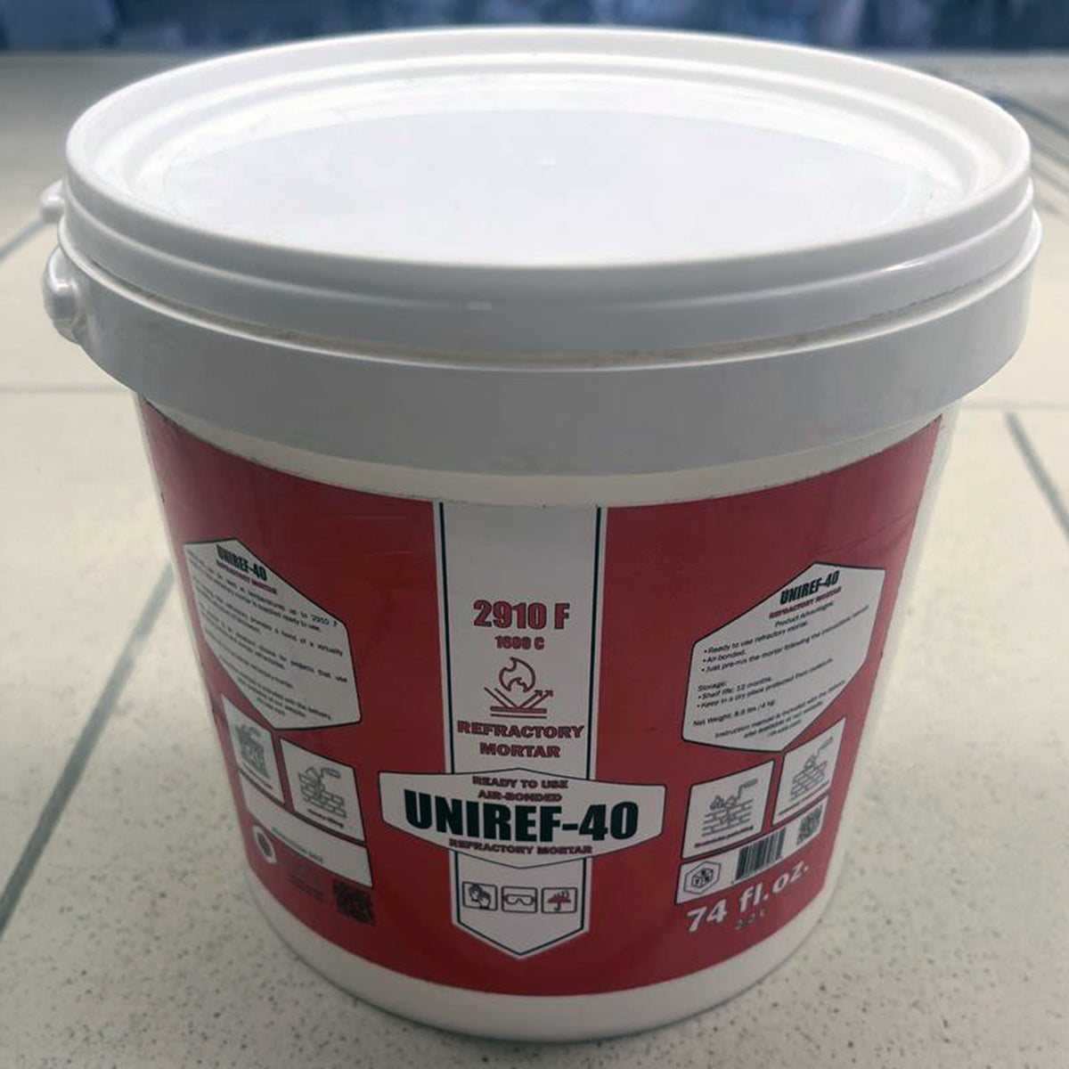RTH-USA UNIREF-40 Ready-to-Use Refractory Mortar 74 fl.oz.