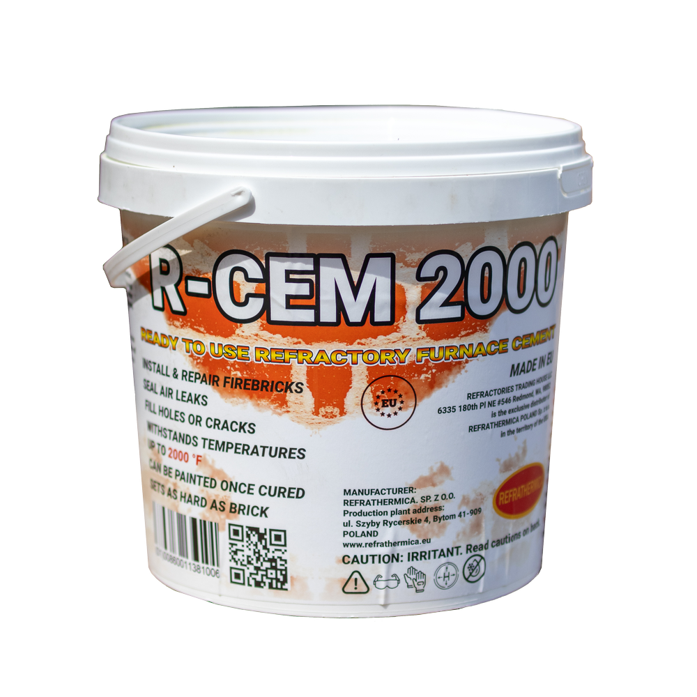 RTH-USA R-CEM 2000 Refractory Cement 74 fl.oz. (2.2 L)