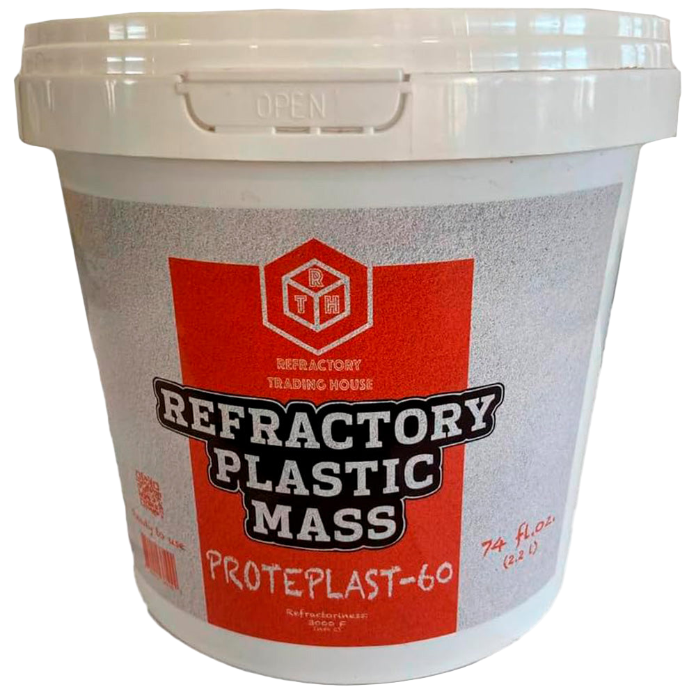PROTEPLAST-60 plastic refractory mass