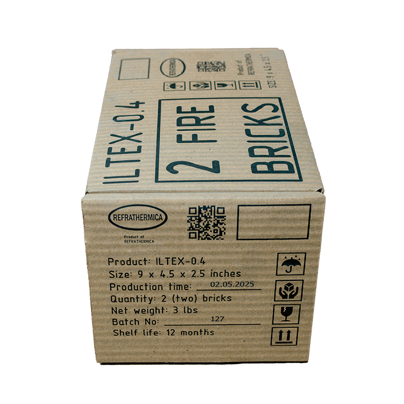 RTH-USA ILTEX-0.4 Ultralight Fire Insulation Bricks (pack of 2)