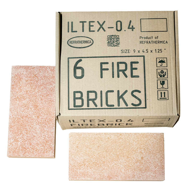 Ультралегкі вогнеізоляційні цеглини RTH-USA ILTEX-0.4 (упаковка з 6 шт.)