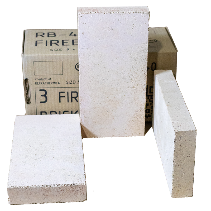 Вогнетривка цегла RTH-USA RB-40 з шамотної глини (коробка з 3 шт.)
