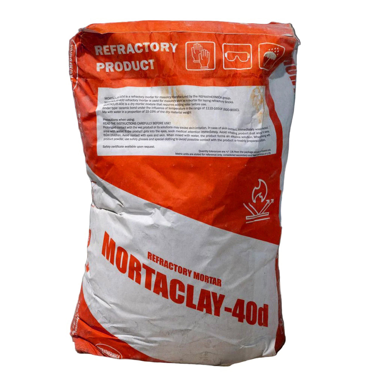 RTH-USA MORTACLAY-40d Mortar 30 lb