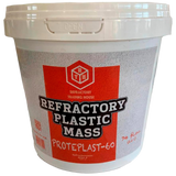 RTH-USA PROTEPLAST-60 Пластикова вогнетривка маса 8 фунтів (74 рідких унції)