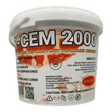 RTH-USA R-CEM 2000 Terracotta Refractory Cement – 118 fl oz (3.5 L)